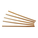 Pailles droites en roseau Sier Disposables 6-8 mm / 25 cm (lot de 50) — HU493