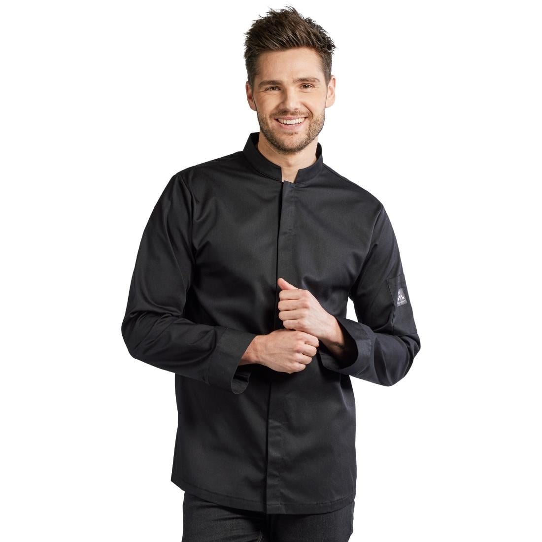 Veste de cuisine Chaud Devant Sabor noire S — HU525-S