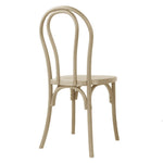 Chaises en résine style bois courbé Bolero Soho coloris naturel (lot de 4) — HW289