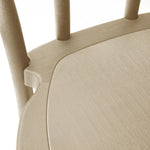 Chaises en résine style bois courbé Bolero Soho coloris naturel (lot de 4) — HW289