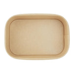 Barquettes alimentaires rectangulaires Fiesta Recyclable 650ml (lot de 300) — HW621