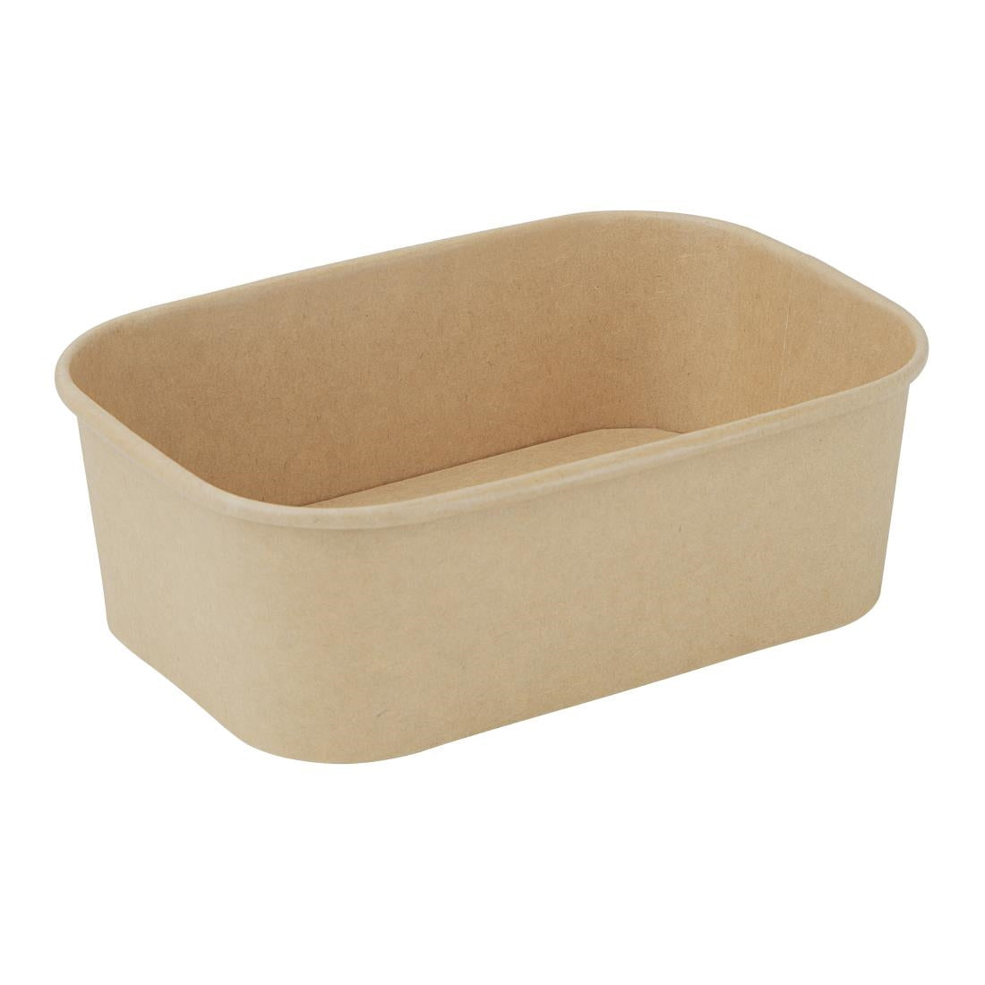 Barquettes alimentaires rectangulaires Fiesta Recyclable 750ml (lot de 300) — HW622