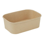 Barquettes alimentaires rectangulaires Fiesta Recyclable 750ml (lot de 300) — HW622