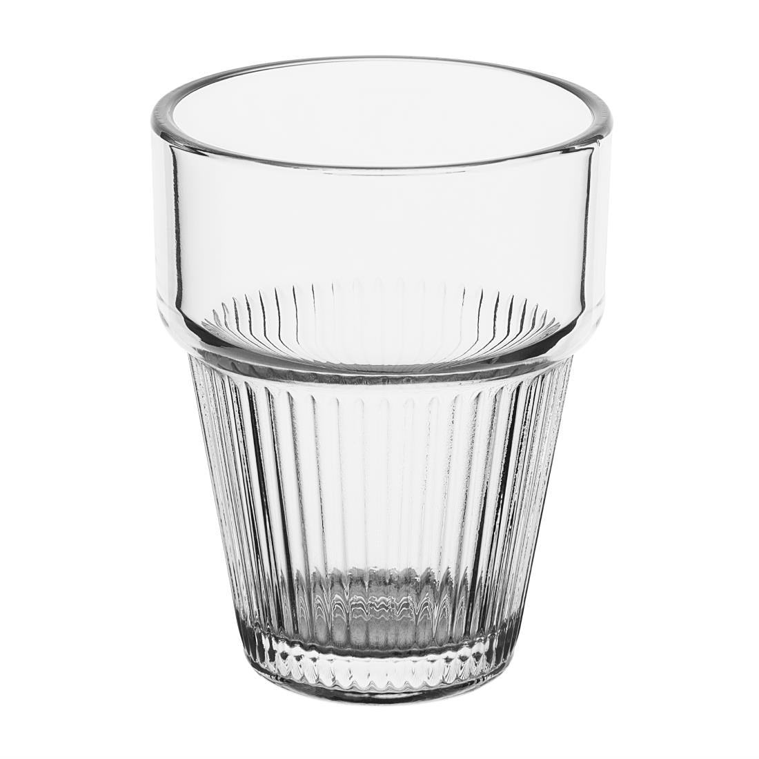 Gobelets empilables rainurés Olympia 150ml (lot de 6) — HW797
