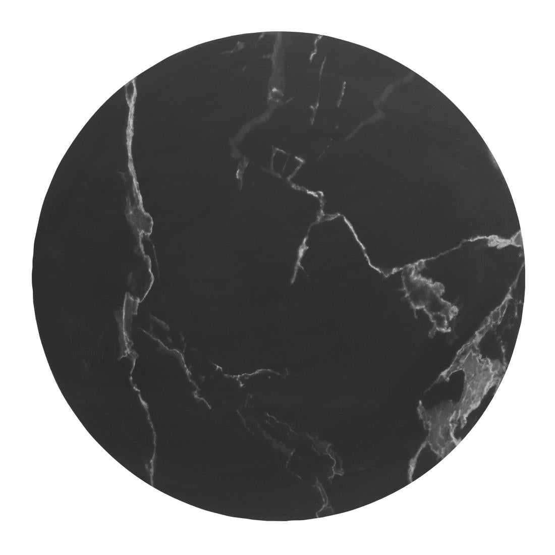 Table ronde Bolero Complete effet pierre noire 600mm — HW854