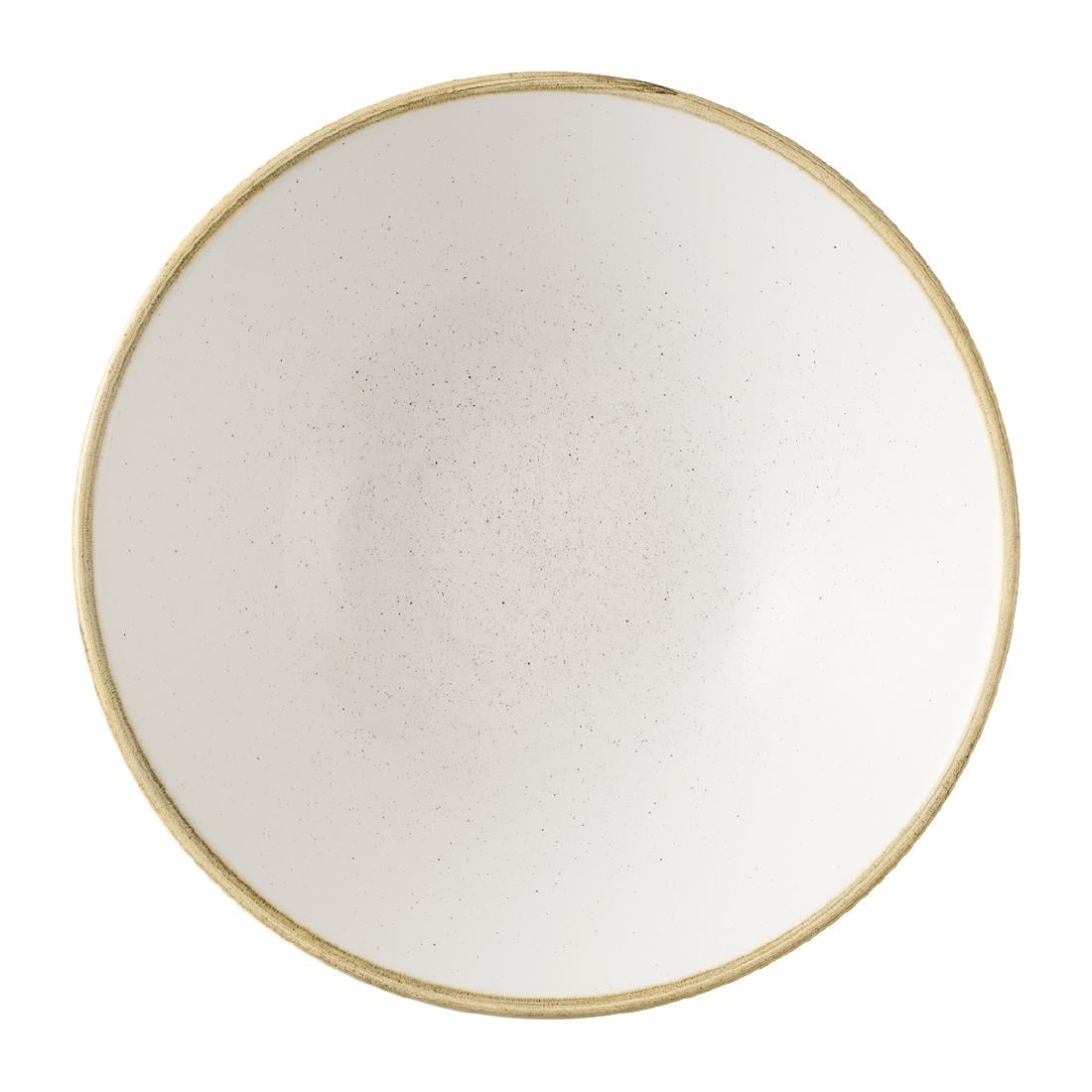 Assiettes creuses rondes Churchill Stonecast Barley White 180mm (Lot de 6) — HX017