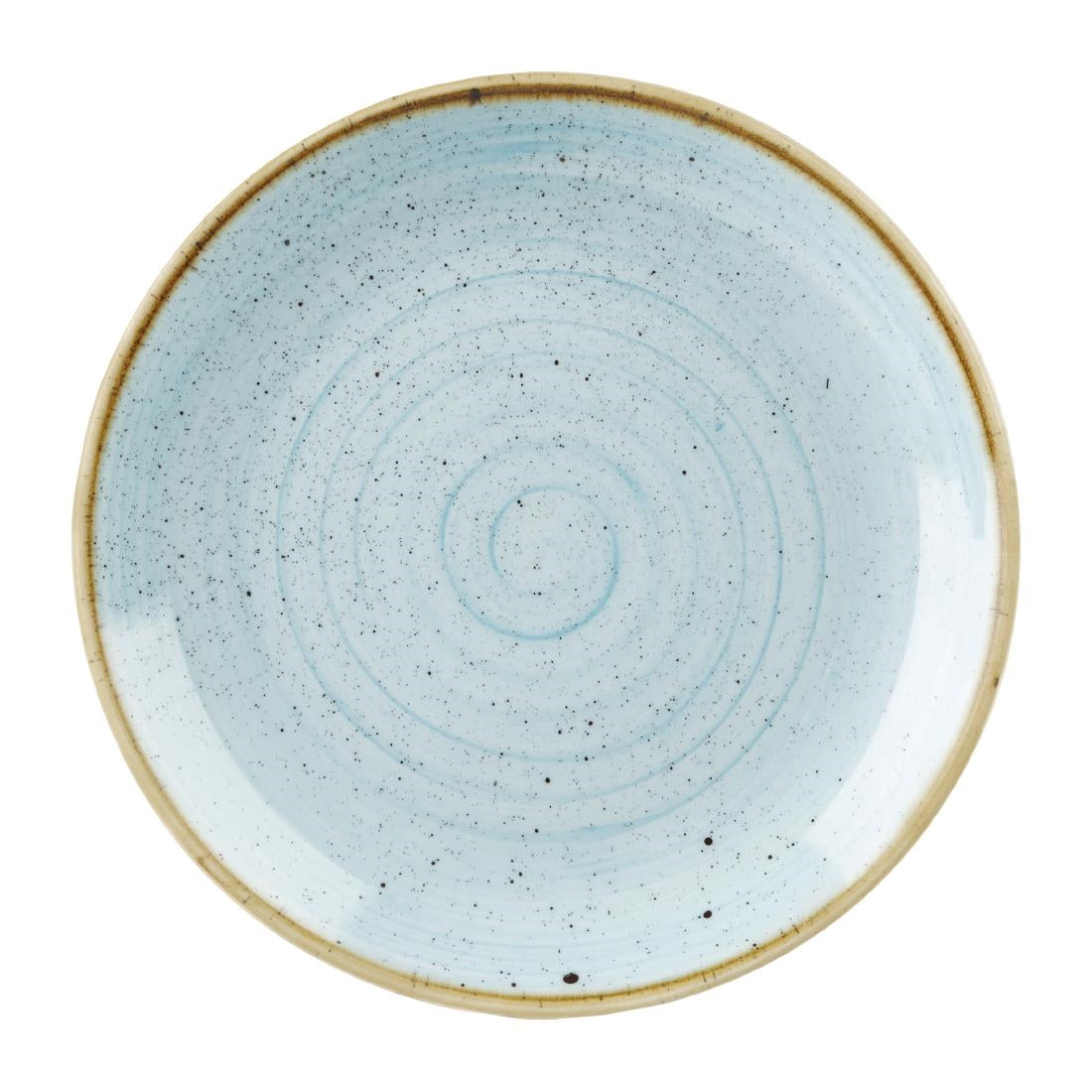 Assiettes rondes Churchill Stonecast Duck Egg 228mm (Lot de 12) — HX019