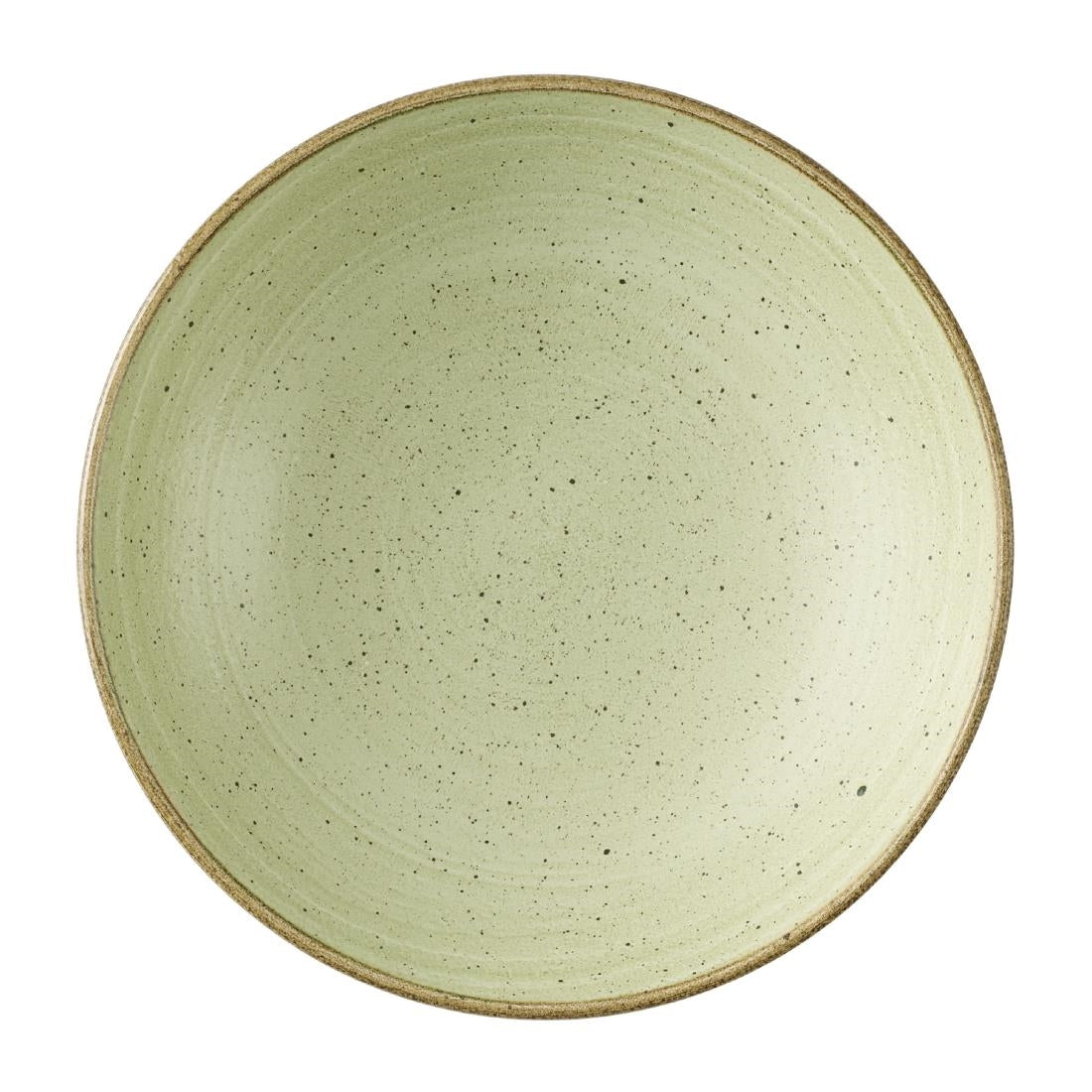 Bols Churchill Stonecast Raw Green Evolves 248mm (Lot de 12) — HX042