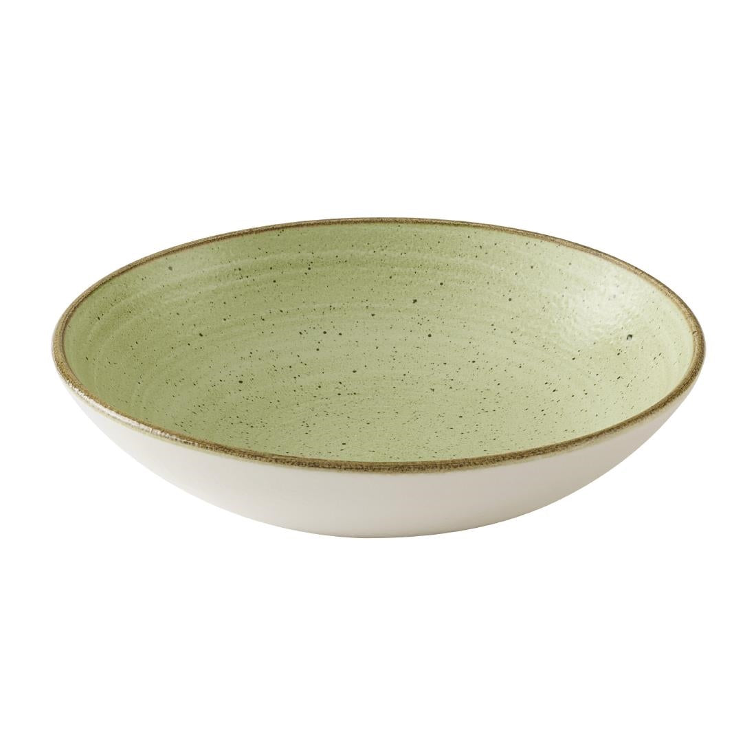 Bols Churchill Stonecast Raw Green 184mm (Lot de 12) — HX043