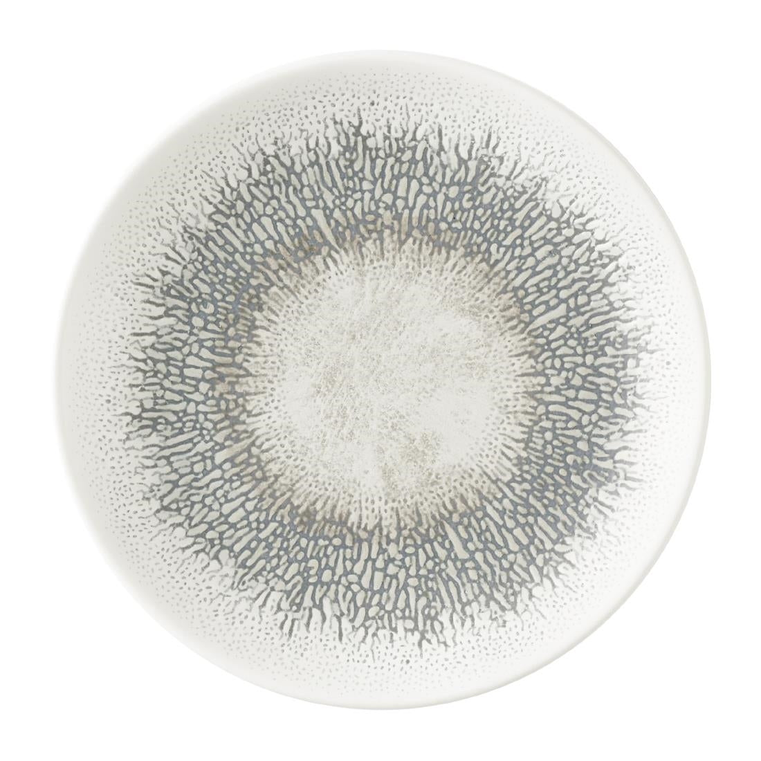 Assiettes rondes Churchill Studio Prints Fusion Grey 165mm (Lot de 12) — HX133