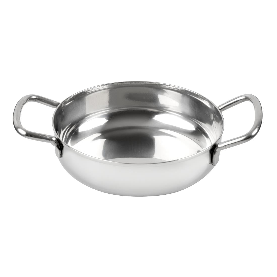 Plat en inox double poignée Olympia Table Presentation 125 mm — HY100