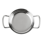 Plat en inox double poignée Olympia Table Presentation 125 mm — HY100
