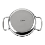 Plat en inox double poignée Olympia Table Presentation 125 mm — HY100
