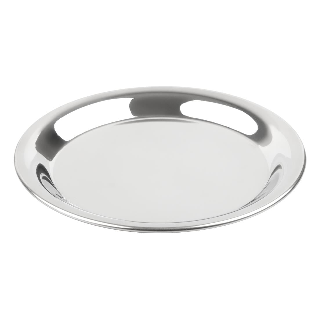 Plateau à addition rond en inox Olympia 150mm — HY109