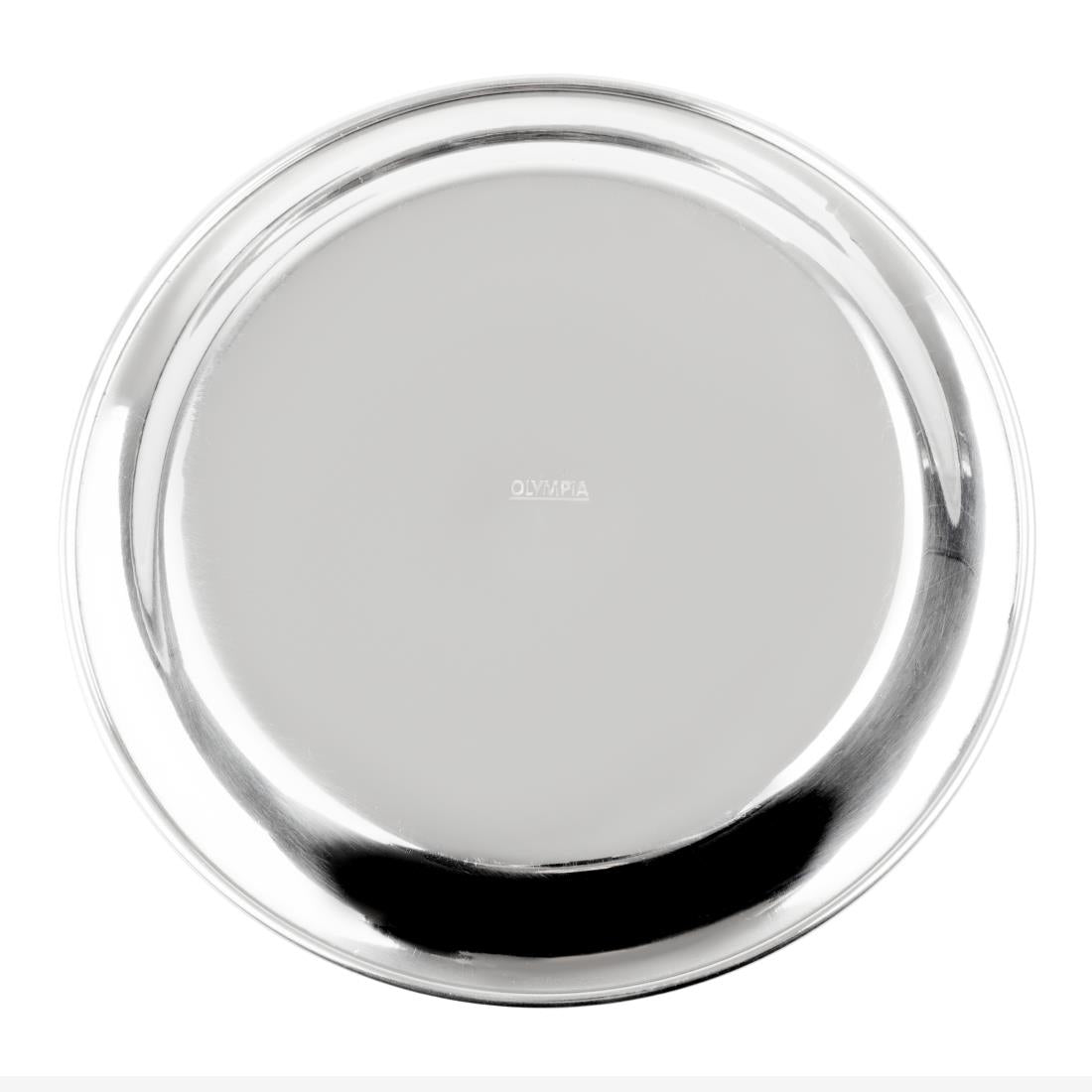 Plateau à addition rond en inox Olympia 150mm — HY109