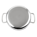Plat double poignée en inox martelé Olympia Table Presentation 125mm — HY110