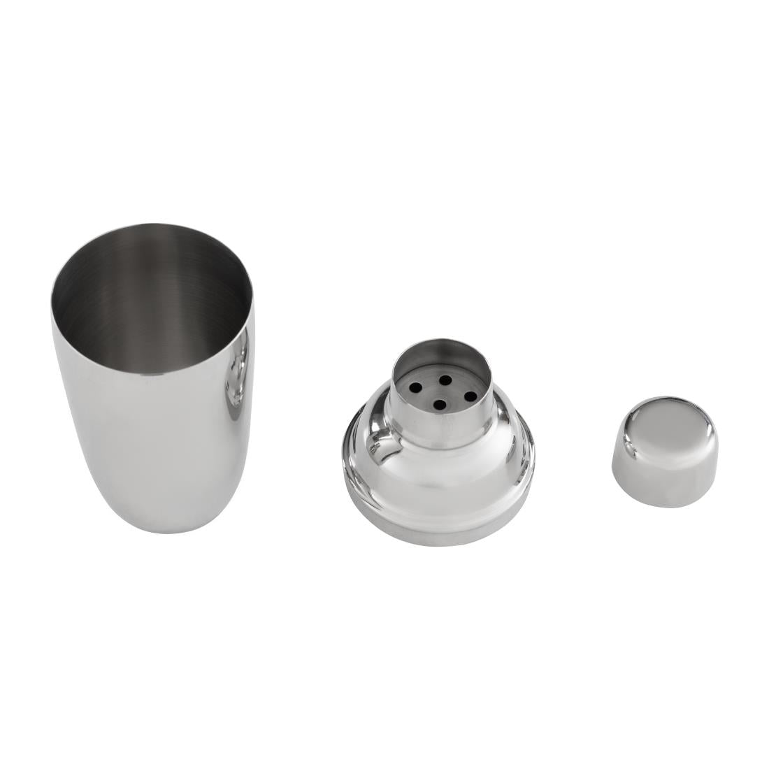 Mini shaker à cocktail en acier inoxydable Olympia 3 pièces 300ml — HY120