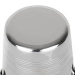 Seau à glace en acier inoxydable avec poignées et rainures Olympia 1050ml — HY121