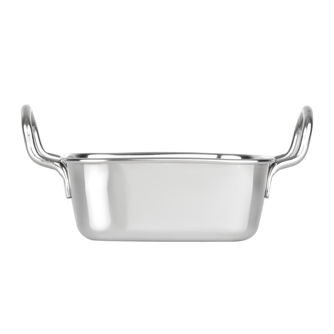 Plat de présentation en inox carré Olympia 115x115mm — HY123