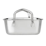 Plat de présentation en inox carré Olympia 115x115mm — HY123