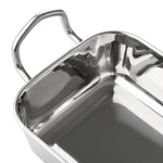 Plat de présentation en inox carré Olympia 115x115mm — HY123