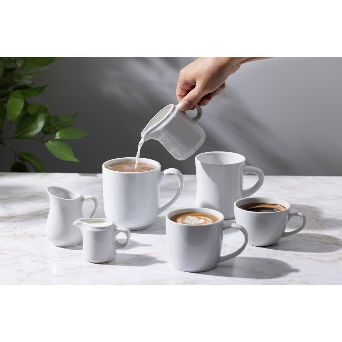 Mugs Olympia blancs 300 ml (lot de 6) — JA349