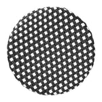Tabourets de bar en rotin PE style parisien Bolero bois foncé noirs (lot de 2) — HZ146