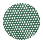 Tabourets de bar Parisian Style PE Rattan Bolero bois foncé verts (lot de 2) — HZ147