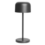Lampe de table avec abat-jour rond Olympia Lucca noire 200mm — HZ200