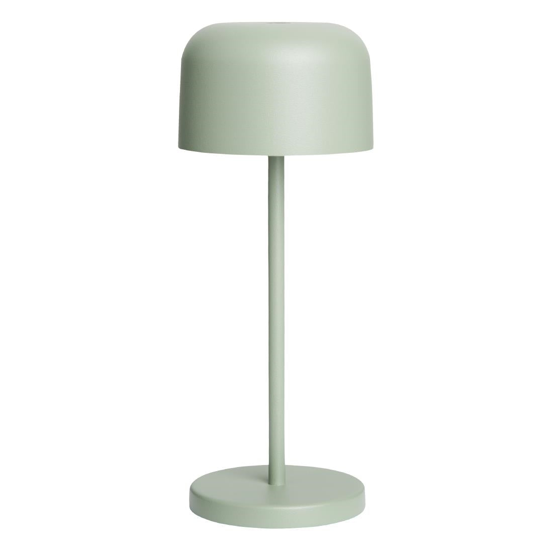 Lampe de table avec abat-jour rond Olympia Lucca verte 200mm — HZ202