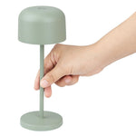 Lampe de table avec abat-jour rond Olympia Lucca verte 200mm — HZ202