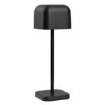 Lampe de table avec abat-jour carré Olympia Lucca noire 200mm — HZ204