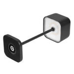 Lampe de table avec abat-jour carré Olympia Lucca noire 200mm — HZ204