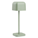Lampe de table avec abat-jour carré Olympia Lucca verte 200mm — HZ206