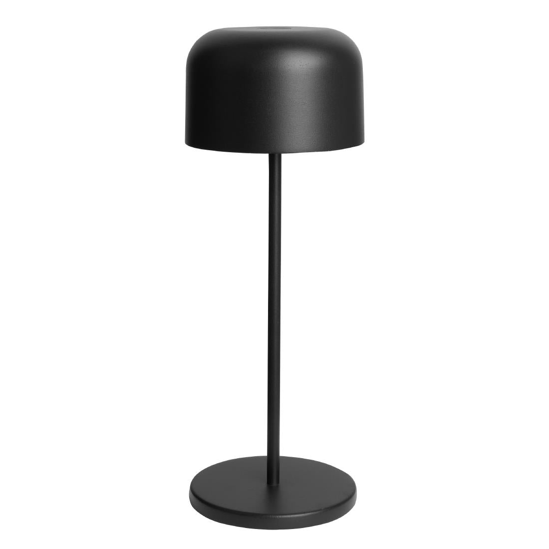 Lampe de table avec abat-jour rond Olympia Lucca noire 300mm — HZ208