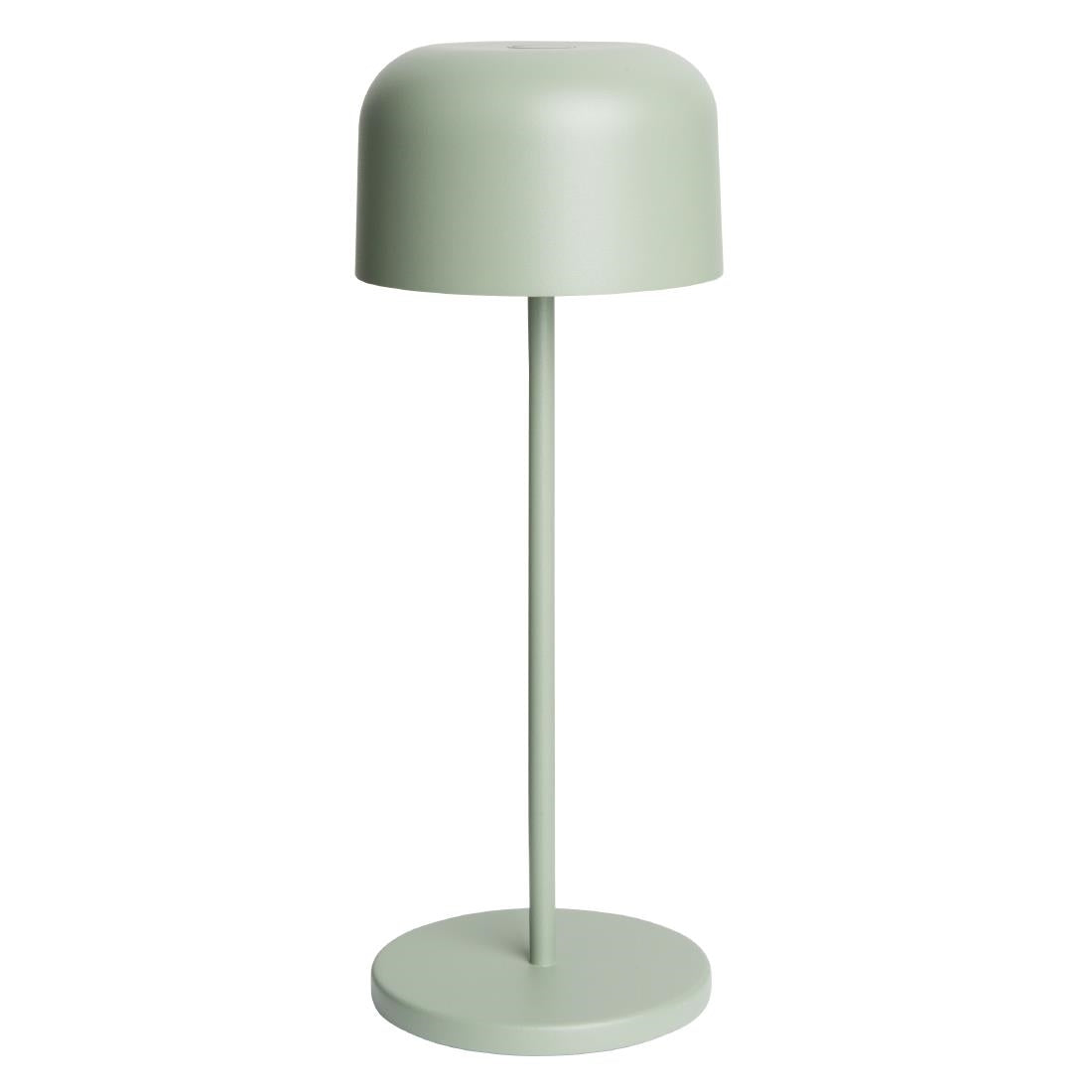 Lampe de table avec abat-jour rond Olympia Lucca verte 300mm — HZ210