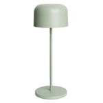 Lampe de table avec abat-jour rond Olympia Lucca verte 300mm — HZ210