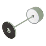 Lampe de table avec abat-jour rond Olympia Lucca verte 300mm — HZ210