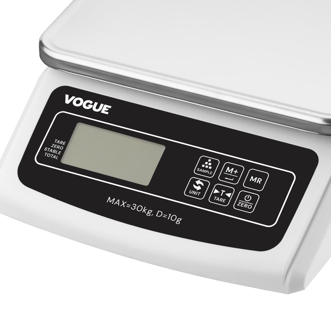 Balance électronique à plateau Vogue 30 kg — HZ324