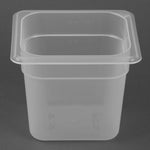 Bac en polypropylène Nisbets Essentials GN 1/6 150 mm — HZ345