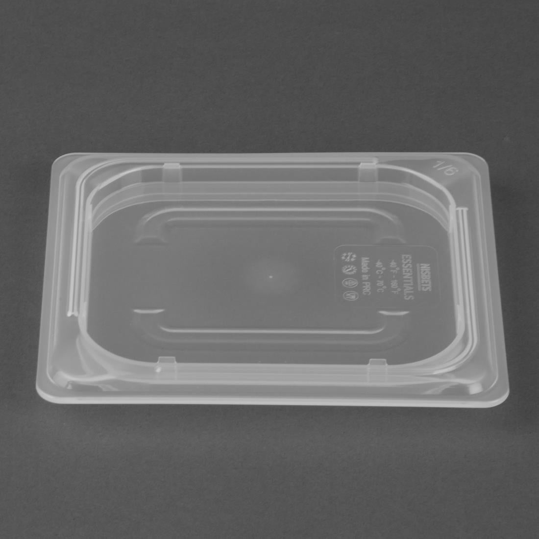 Couvercle en polypropylène GN 1/6 Nisbets Essentials GN 1/6 — HZ349
