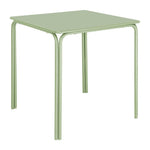 Table carrée en acier Bolero Adeline 700mm vert clair — HZ357