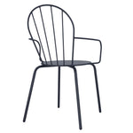 Fauteuils Bolero Adeline bleu ardoise (lot de 4) — HZ358