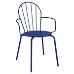 Fauteuils Bolero Adeline bleu marine (lot de 4) — HZ359