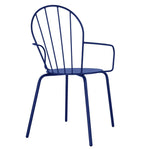 Fauteuils Bolero Adeline bleu marine (lot de 4) — HZ359