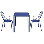 Fauteuils Bolero Adeline bleu marine (lot de 4) — HZ359