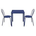 Chaises Bolero Adeline bleu marine (lot de 4) — HZ362