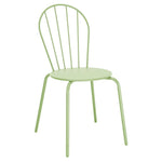 Chaises Bolero Adeline vert clair (lot de 4) — HZ363