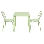 Chaises Bolero Adeline vert clair (lot de 4) — HZ363