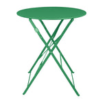 Table ronde de terrasse Bolero Perth verte 600mm — HZ367